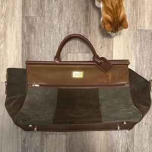 JAGUAR | Leather Tote Carry Bag 22”x16”